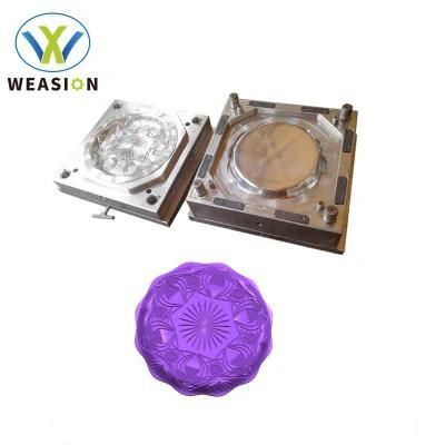 Direct Factory Good Quality Glossy Polishment Plastic Injection Fruit/Soup Plate Mould ...