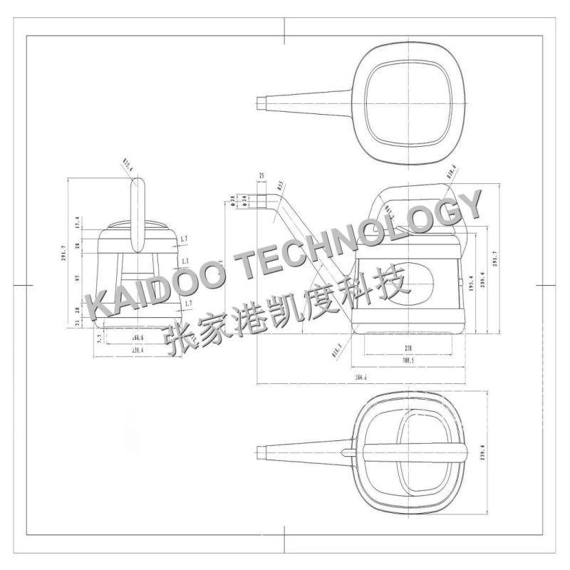 4L Watering Can-B Blow Mould/Blow Mold