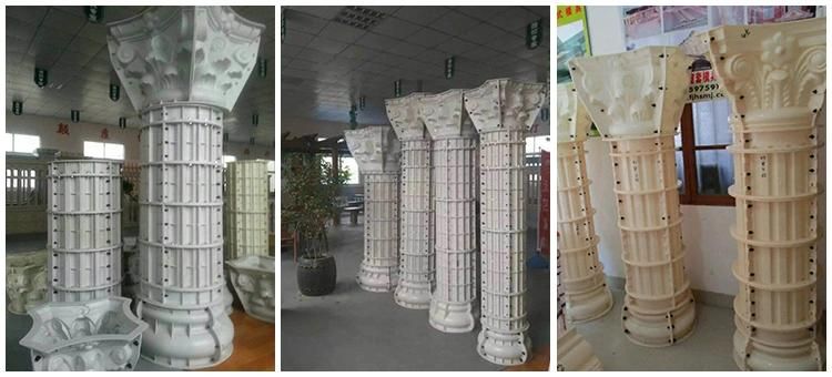 Molds for Roman Columns Decoration Roman Pillar Plastic Building Mould
