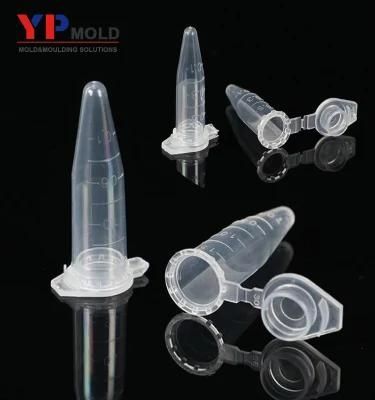 OEM Plastic Injection Mold for Medical Vacuum Blood Collection Test Tube Sodium Citrate PT ...
