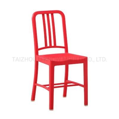 Plastic PP Leisure Armless Chair Injection Mould Plastic Chair Molds