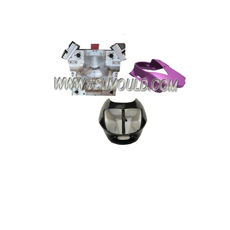 Injection Plastic Two Wheeler Headlight Visor Mould