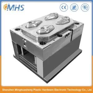 Cold Runner PC Sand Blasting Injection Plastic Over Mold