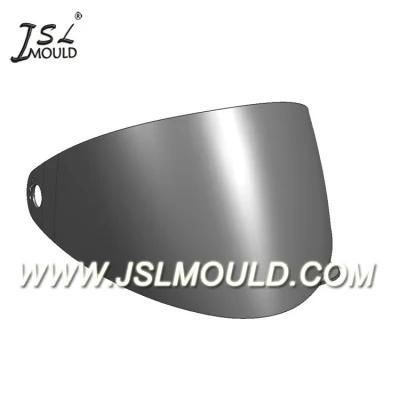Customized Injection Plastic High Polish Helmet Shield Visor Mould