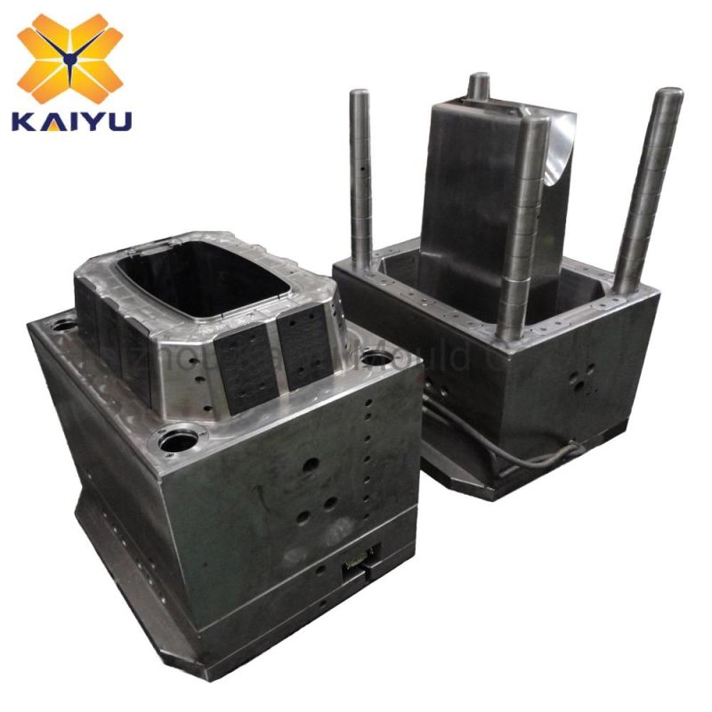 Household Dustbin Mold Making Plastic Trsh Cans Molding Trash Bin Injection Molds