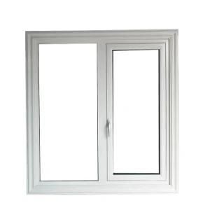 Custom White Aluminum Alloy Casement Swing Window Hollow Thermal Break 24 X 24 Casement ...