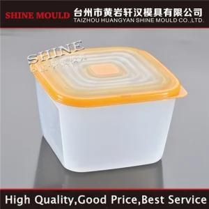 China Shine Transparent Food Keeper Plastic Injection Mould