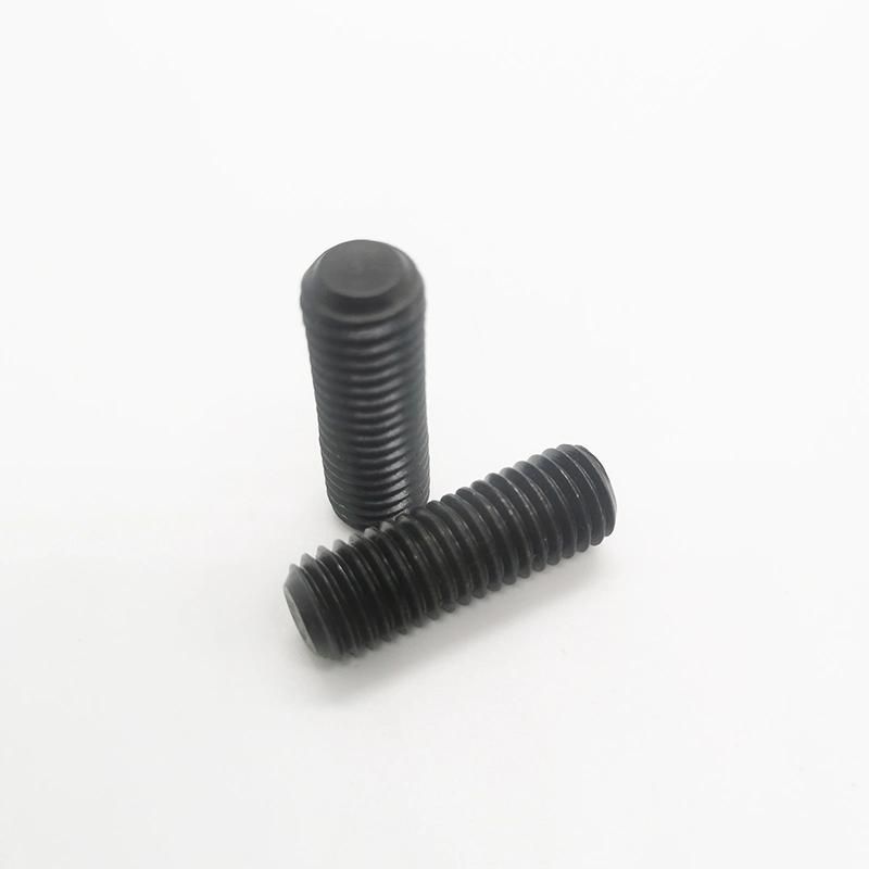 Small Mold Parts, Set Screws, Galvanized Black Set Screws Straight Type Set Screws