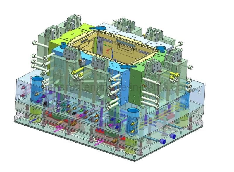 Turnover Box Injection Mold for Car Parts