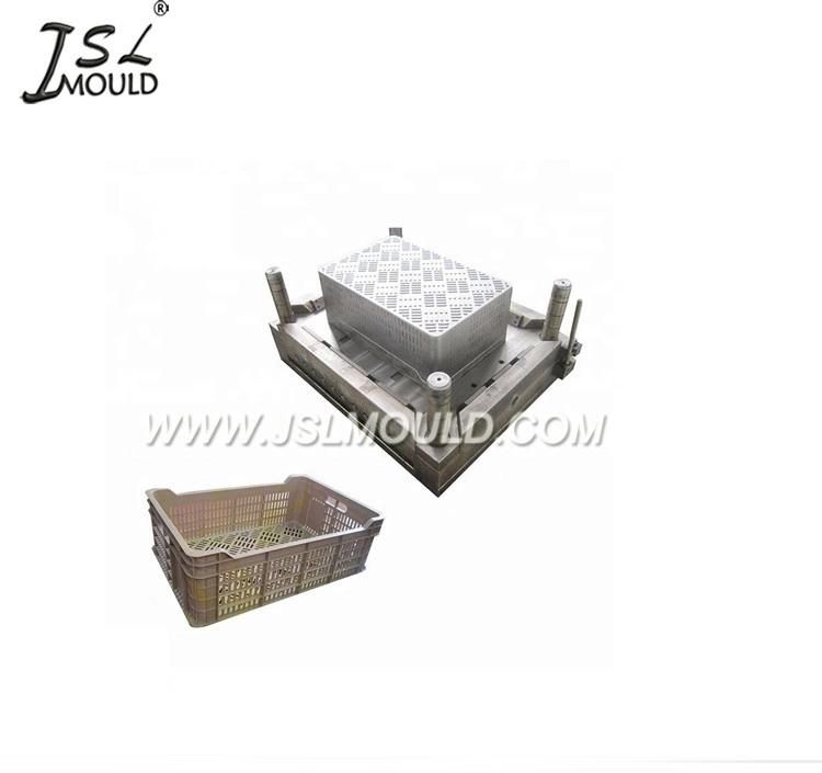 Injection Plastic Mesh Design Crate Mould