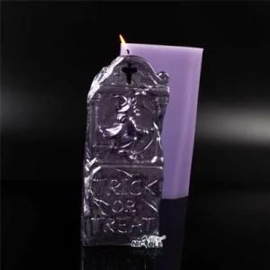 New Comming Unique Handmade Silicone DIY Halloween Candle Molds