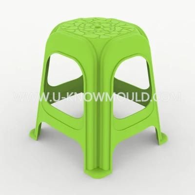 Square Plastic Stool Inection Mould Adult Stool Mold