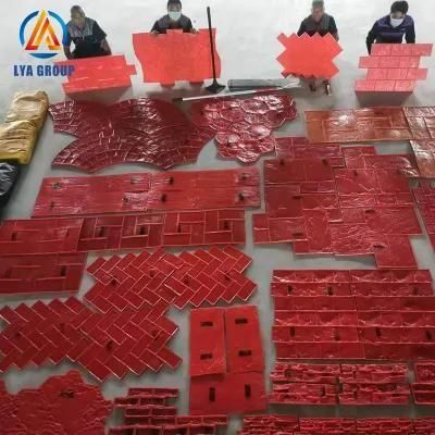 Made in China Concrete Decorative Mats Slate Texture Stamps Designs Mould Flooring