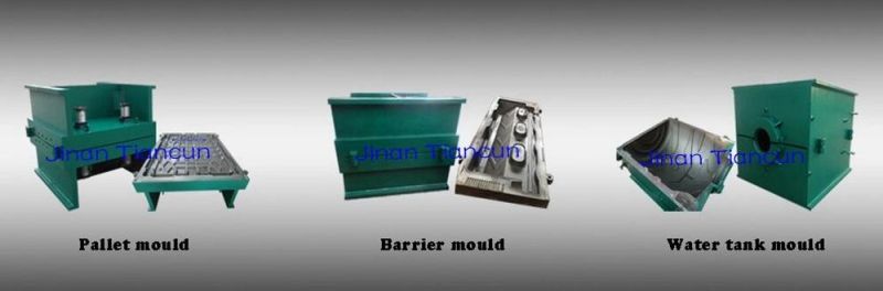 1200X1000X150mm Cheap Price Recycled HDPE Plastic Pallet Blow Mould
