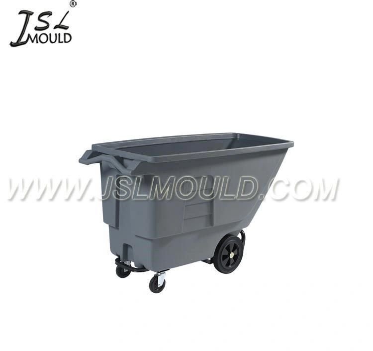 Customized Injection Plastic Outdoor Trash Bin Mould