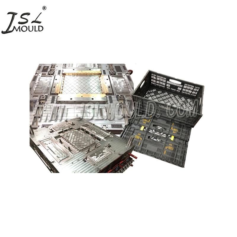 Injection Plastic Collapsible Ventilated Storage Crate Mould