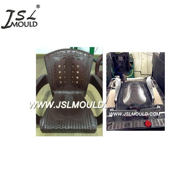 Premium Customized Steel Leg Rattan Plastic Chair Mould