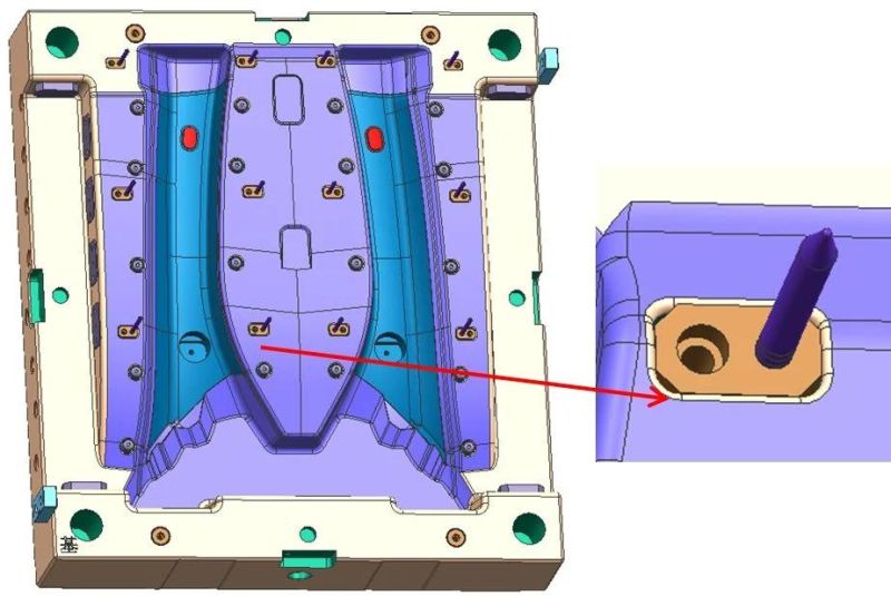 Automotive Low-Pressure Injection Molding Mould a Pillar Mould