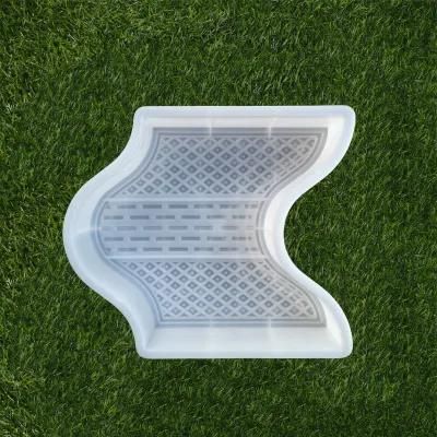 New Designs Concrete Plastic Pathway Paving Stone Moulds for Tile