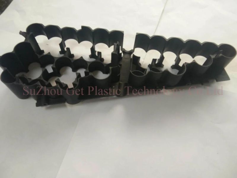 Injection Molded Plastic Products in Factory