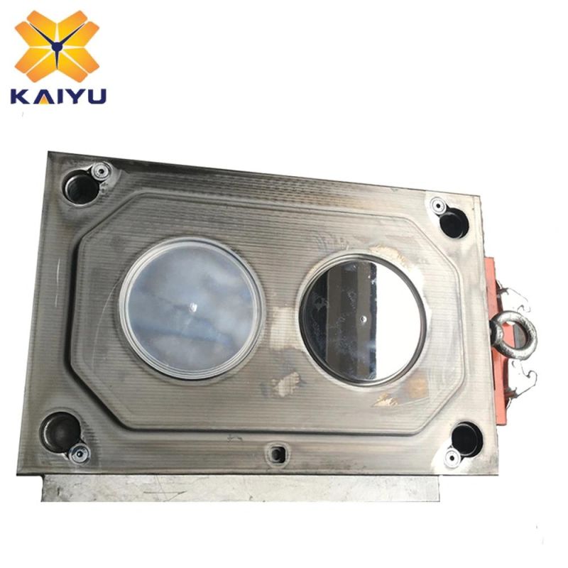 2 Cavity Thin Wall Mould Anti-Theft Structure Food Bucket Injection Mold