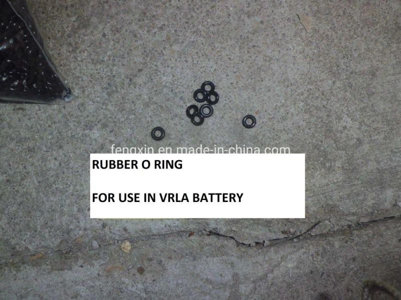 VRLA Rubber Parts O-Ring/Valve/Cap (Lead Acid Battery Accessories)