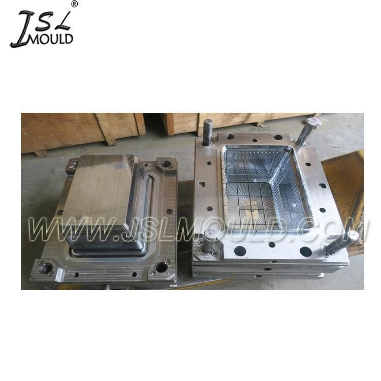 Custom Made Injection Stacking Plastic Folding Basket Mould