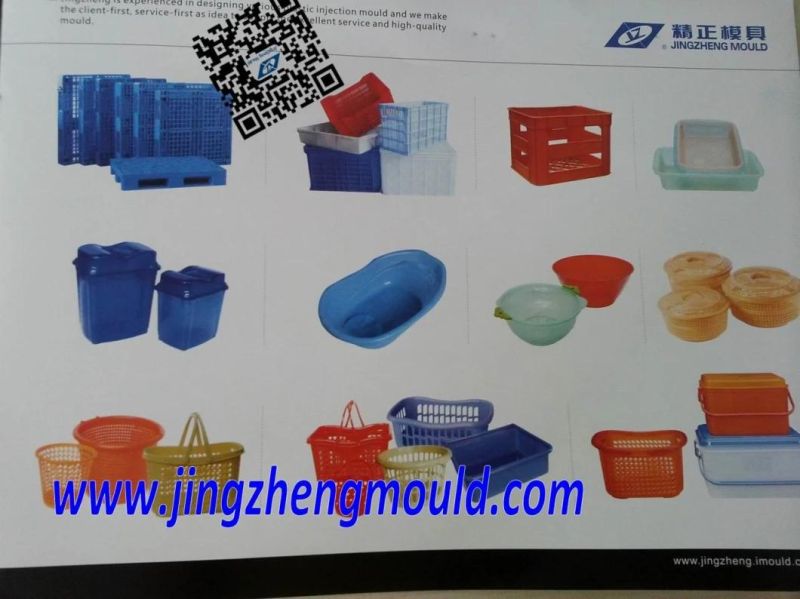 Jz Hot Sale Crate Plastic Injection Mould