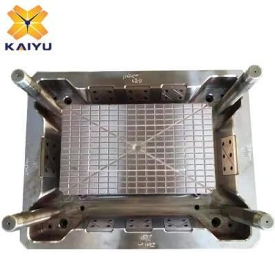 Customized Different Size Vegetables Basket Plastic Crate Injection Mould Maker