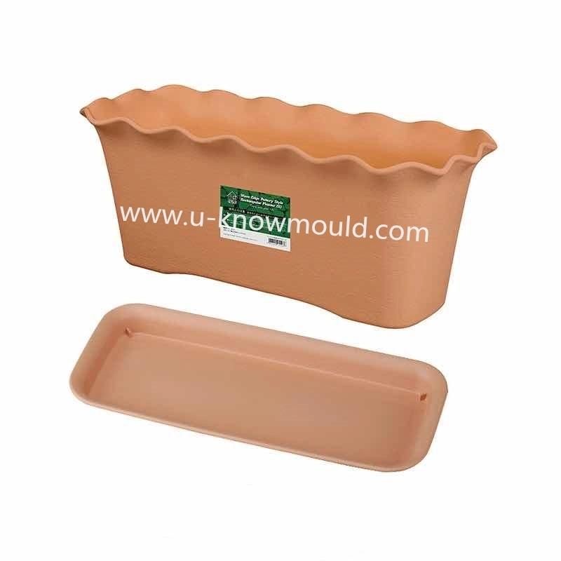 Customized Flower Pot Mold Plastic Mould Injection Factory