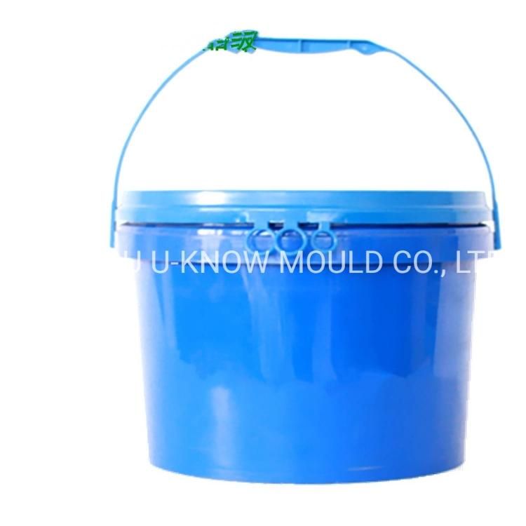Daily Chemical Barrel Injection Mould Painting Pail Mold