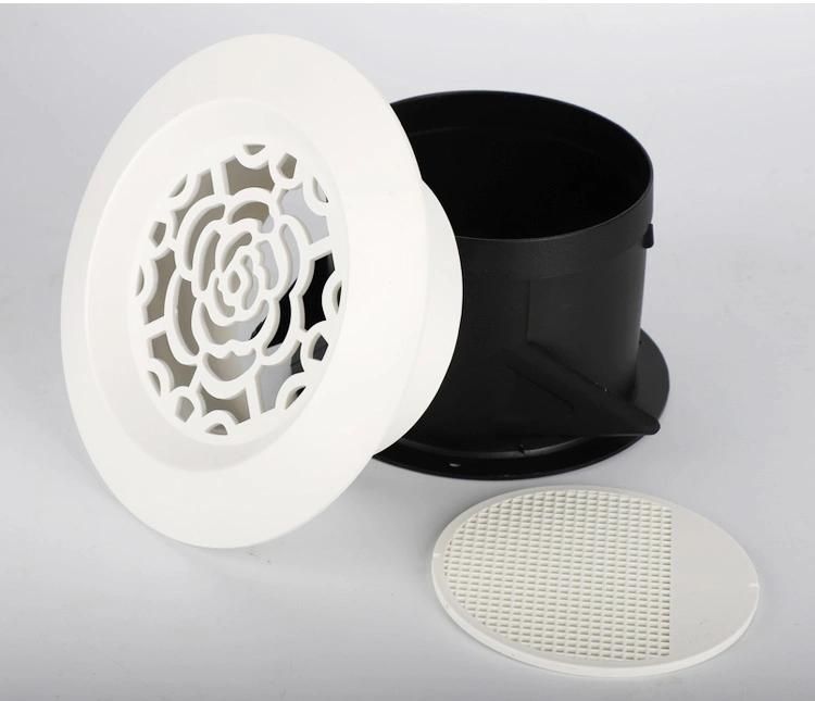 Air Conditioner Decorative Wall Air Vent Grille Outlet Ceiling Plastic Exhaust Air Duct Vent Diffuser Covers Ventilation