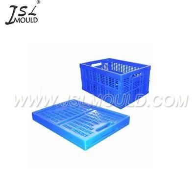 Injection Plastic Folding Crate Mold Manufacturer