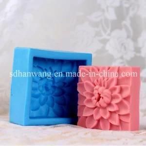 R0257 Water Lotus Shape 150g Soap Silicone Mould