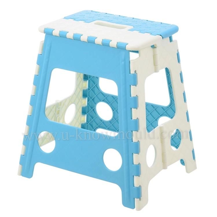 China OEM Plastic Injection Fold Portable Child Stool Mold Supplier