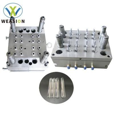 Customized High Quality Multi Cavities Plastic Medical Test Tube Mould