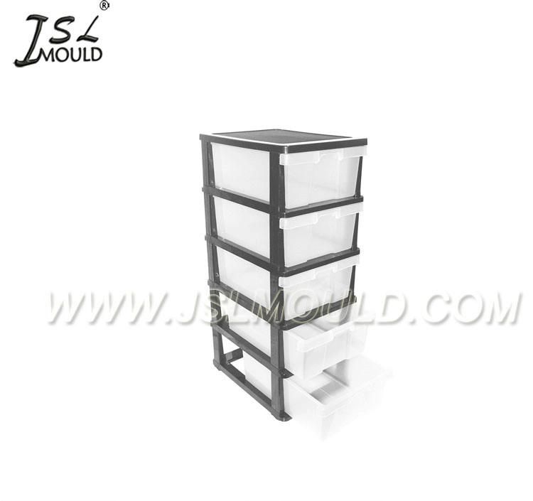 OEM Custom Injection Plastic Drawer Cabinet Mould