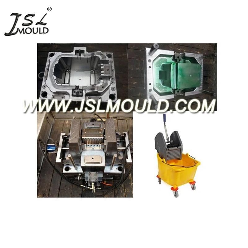 China Professional Plastic Mop Wringer Bucket Mold Manufacturer