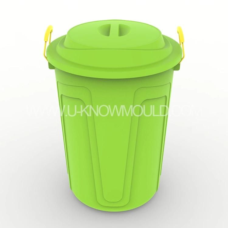Customized Plastic Kitchen Bucket Injection Moudl with Cover Bucket Mold