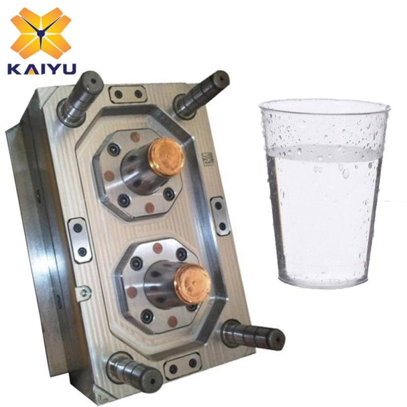 Customized Thin Wall High Polish Transparent PS Plastic Injection Cup Mould