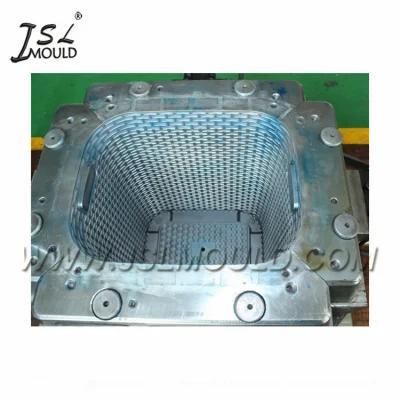 Taizhou Injection Plastic Rattan Laundry Basket Mould