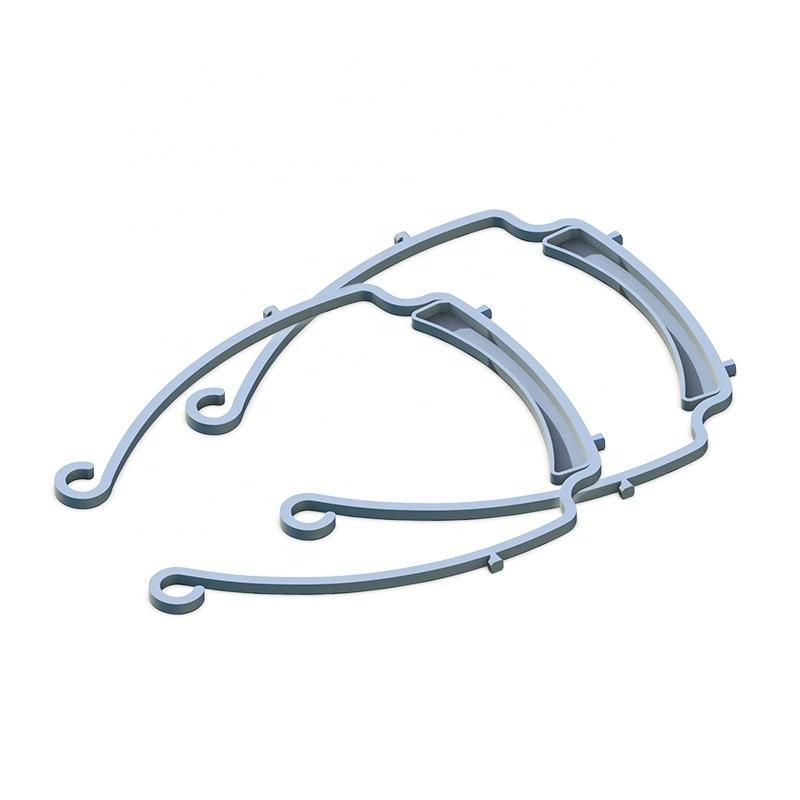 Customized Plastic Parts for Face Shield Bracket Hot Sale Products