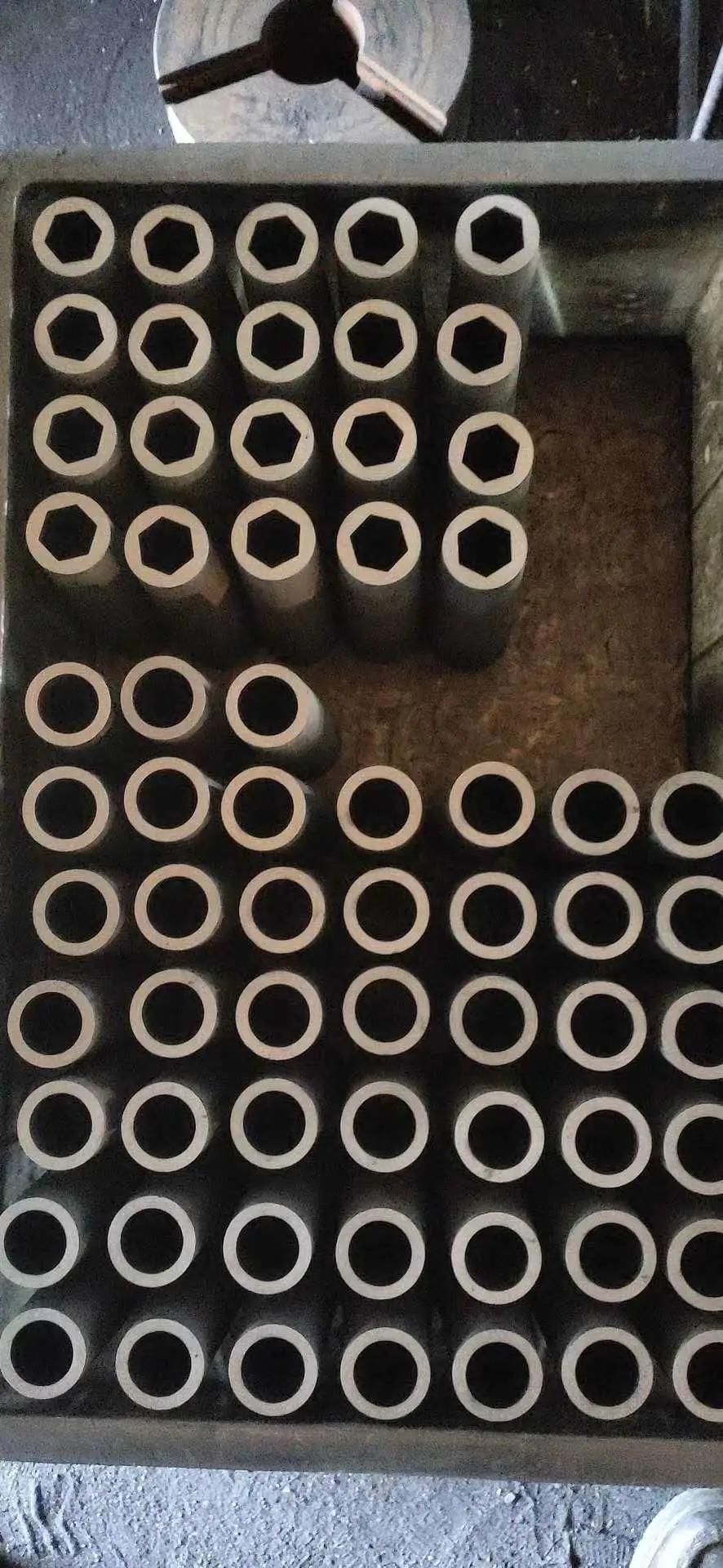 Density 1.85 Square/Round/Hexagonal Customized Graphite Mold for Continuous Casting Brass