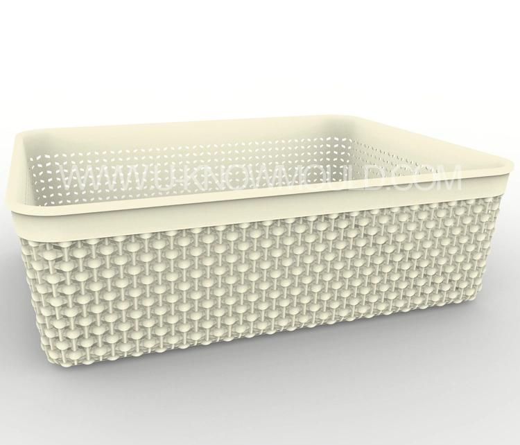 Household Storage Basket Injection Mould Plastic Mold Supplier
