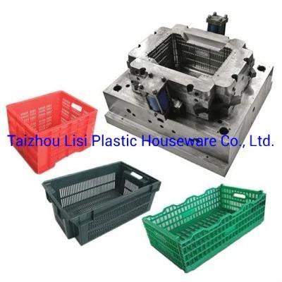 Fruit Crate Mould Crate Storage Injection Molding Custom Plastic