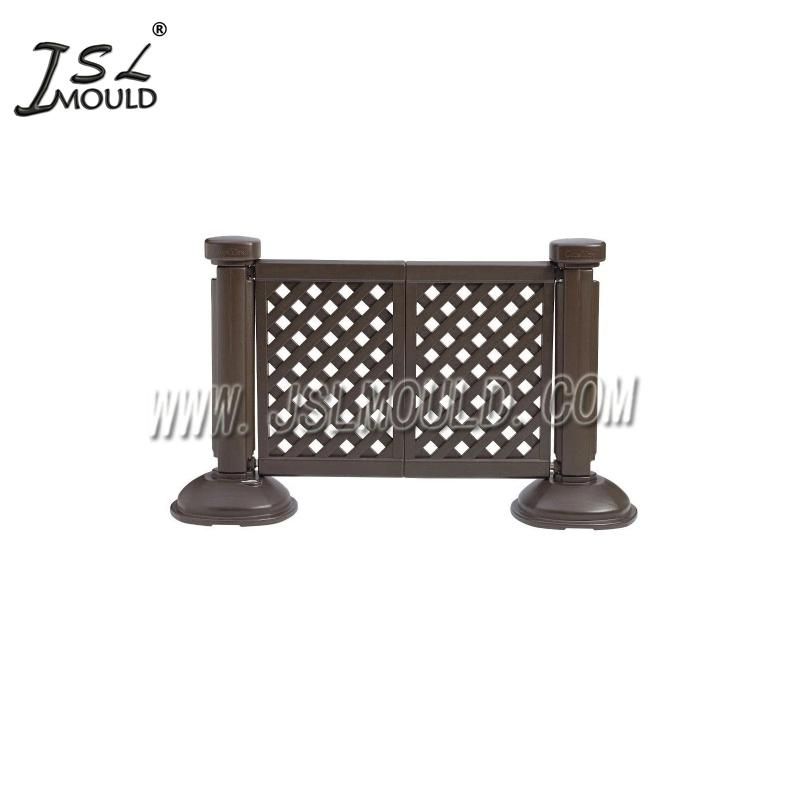 China Professional Quality Plastic Injection Garden Patio Fence Mould