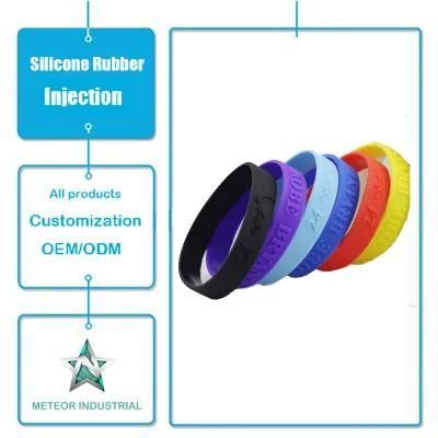 Customized Silicone Wristband Bangle Bracelet Silicone Injection Tooling