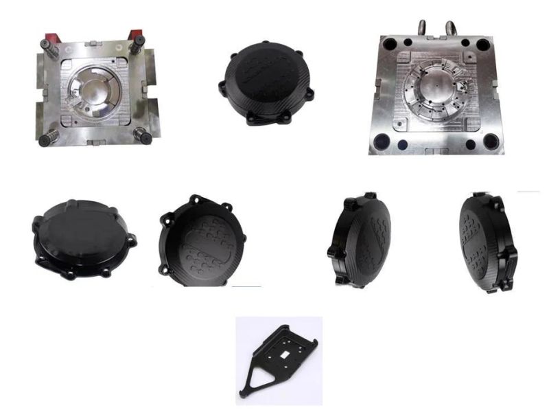 Plastic Injection Mould Tooling for Motorcycle ABS Clutch Cover Accessories