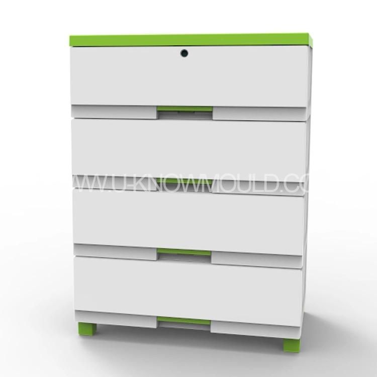Plastic Multi Layer Cabinet Injection Mould Plastic Househole Closet Molds