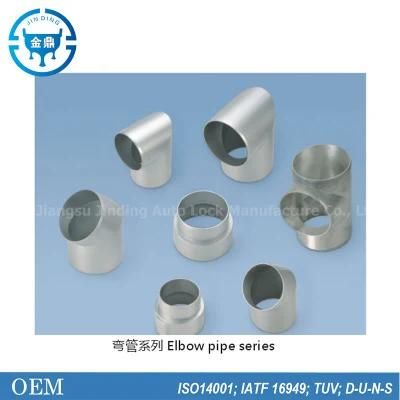 ISO14001/IATF16949/RoHS Elbow Pipes Aluminum Steel/Metal Die Casting Mould